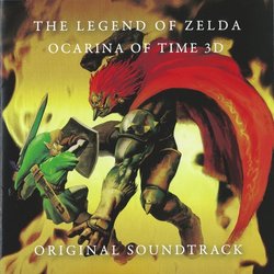 The Legend of Zelda: Ocarina of Time 3D Soundtrack (Koji Kondo) - CD cover