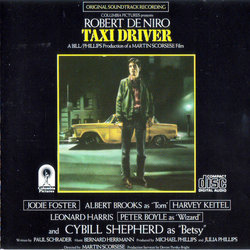 Taxi Driver サウンドトラック (Bernard Herrmann) - CDカバー