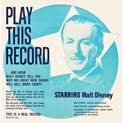 Play This Record Starring Walt Disney Soundtrack (Walt Disney) - CD cover