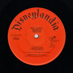 Pinocho Bande Originale (Various Artists, Leigh Harline, Paul J. Smith) - cd-inlay