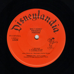 Pinocho サウンドトラック (Various Artists, Leigh Harline, Paul J. Smith) - CDインレイ