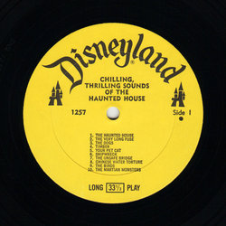 Chilling, Thrilling Sounds Of The Haunted House Ścieżka dźwiękowa (Various Artists, Laura Olsher) - wkład CD