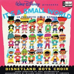 It's A Small World Soundtrack (Various Artists, Disneyland Boys Choir) - CD cover