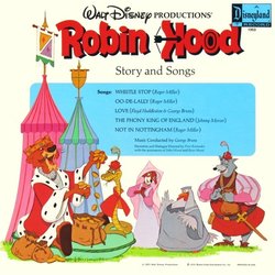 Robin Hood Ścieżka dźwiękowa (George Bruns) - Tylna strona okladki plyty CD