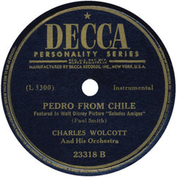 Tico-Tico サウンドトラック (Bando Da Lua, Charles Wolcott) - CDインレイ