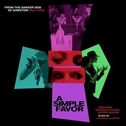 A Simple Favor Trilha sonora (Theodore Shapiro) - capa de CD