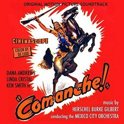 Comanche Ścieżka dźwiękowa (Herschel Burke Gilbert, The Lancers) - Okładka CD