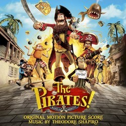 The Pirates! Band of Misfits Soundtrack (Theodore Shapiro) - CD cover