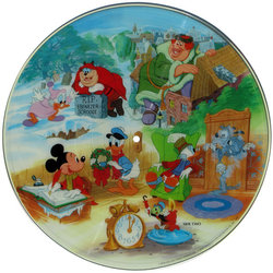 Mickey's Christmas Carol サウンドトラック (Various Artists, Irwin Kostal) - CDインレイ