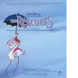 The Rescuers / The Rescuers Down Under Trilha sonora (Bruce Broughton) - capa de CD