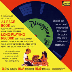 The Haunted Mansion Soundtrack (Various Artists, Robie Lester) - CD Back cover