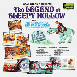 The Legend of Sleepy Hollow Ścieżka dźwiękowa (Various Artists, Billy Bletcher, Oliver Wallace) - Tylna strona okladki plyty CD