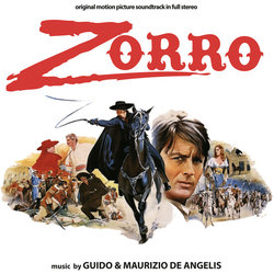 Zorro Trilha sonora (Guido De Angelis, Maurizio De Angelis) - capa de CD
