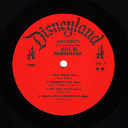 Alice In Wonderland 声带 (Various Artists, Darlene Gillespie, Oliver Wallace) - CD-镶嵌