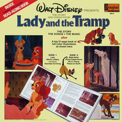 Lady and the Tramp Ścieżka dźwiękowa (Various Artists, Ginny Tyler, Oliver Wallace) - Tylna strona okladki plyty CD