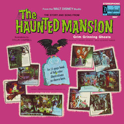 The Haunted Mansion Ścieżka dźwiękowa (Various Artists) - Tylna strona okladki plyty CD