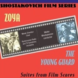 Zoya / The Young Guard Trilha sonora (Dmitri Shostakovich) - capa de CD