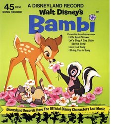 Bambi Soundtrack (Frank Churchill, Donald Novis, Edward H. Plumb) - CD cover