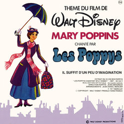 Mary Poppins Ścieżka dźwiękowa (Irwin Kostal, Les Poppys) - Tylna strona okladki plyty CD