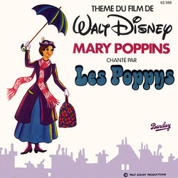 Mary Poppins Soundtrack (Irwin Kostal, Les Poppys) - CD cover