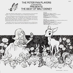 The Peter Pan Players Presents The Best Of Walt Disney Soundtrack (Various Artists, The Peter Pan Players) - CD-Rückdeckel