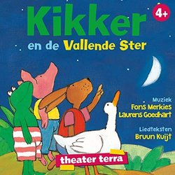 Kikker en de Vallende Ster Soundtrack (Laurens Goedhart, Bruun Kuijt, Fons Merkies) - CD-Cover