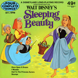Sleeping Beauty Soundtrack (Various Artists, Mary Costa, Bill Thompson) - CD-Cover