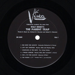 The Parent Trap! Soundtrack (Annette Funicello, Hayley Mills, Maureen O'Hara, Camarata Orchestra, Tommy Sands, The School Belles, Paul J. Smith) - cd-cartula