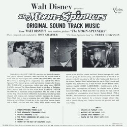 The Moon-Spinners Soundtrack (Ron Grainer) - CD Back cover