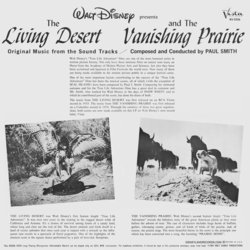 The Living Desert / The Vanishing Prairie Soundtrack (Various Artists, Paul Smith) - CD Trasero
