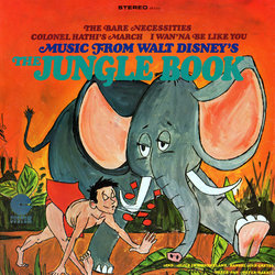 The Jungle Book Soundtrack (Various Artists, George Bruns) - CD cover