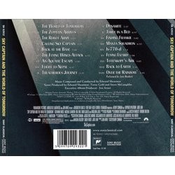 Sky Captain and the World of Tomorrow Soundtrack (Edward Shearmur) - CD Back cover
