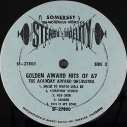 Gold Award Hits Of 67 サウンドトラック (Various Artists) - CDインレイ