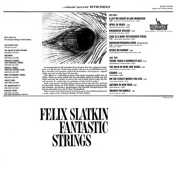 Fantastic Strings Ścieżka dźwiękowa (Various Artists, Felix Slatkin) - Tylna strona okladki plyty CD