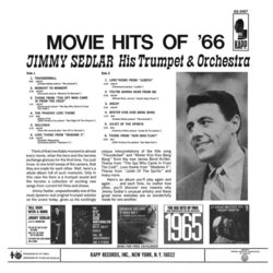 Movie Hits Of '66 Soundtrack (Various Artists, Jimmy Sedlar) - CD Back cover