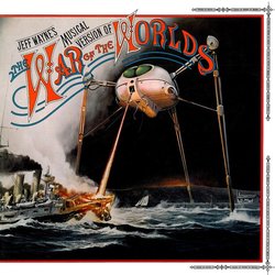 The War of the Worlds Soundtrack (Various Artists, Jeff Wayne) - CD cover