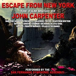 Escape From New York: The Film Music Of John Carpenter Soundtrack (John Carpenter) - CD cover