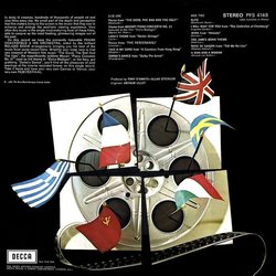 Film Festival Trilha sonora (Various Artists, Frank Chacksfield) - CD capa traseira