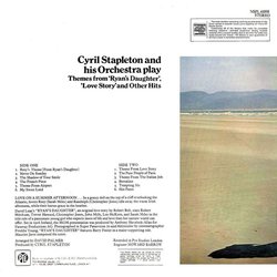 Cyril Stapleton And His Orchestra Play Themes From 'Ryan's Daughter' Ścieżka dźwiękowa (Various Artists, Cyril Stapleton) - Tylna strona okladki plyty CD