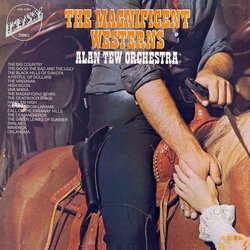 The Magnificent Westerns サウンドトラック (Various Artists, Alan Tew Orchestra) - CDカバー