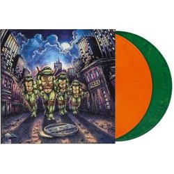 Teenage Mutant Ninja Turtles サウンドトラック (John Du Prez) - CDインレイ