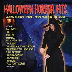 Halloween Horror Hits: Classic Horror Themes From Film And Television Soundtrack (Various Artists) - CD cover