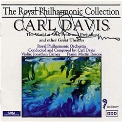 The World at War, Pride and Prejudice and other Great Themes Colonna sonora (Carl Davis) - Copertina del CD
