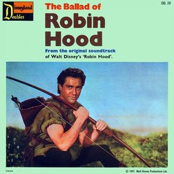 Davy Crockett / Robin Hood Soundtrack (Various Artists, Elton Hayes, The Wellingtons) - CD Back cover