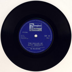 Davy Crockett / Robin Hood Colonna sonora (Various Artists, Elton Hayes, The Wellingtons) - cd-inlay