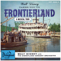 Frontierland Soundtrack (Various Artists, George Bruns) - CD-Cover