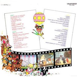 Il Magico Mondo Di Walt Disney Ścieżka dźwiękowa (Various Artists) - Tylna strona okladki plyty CD
