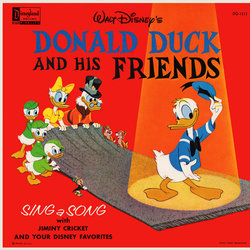 Donald Duck And His Friends 声带 (Various Artists) - CD封面