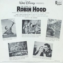 The Story of Robin Hood サウンドトラック (Various Artists, Clifton Parker) - CD裏表紙