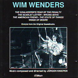Wim Wender's Film Music Soundtrack (Jürgen Knieper) - CD-Cover